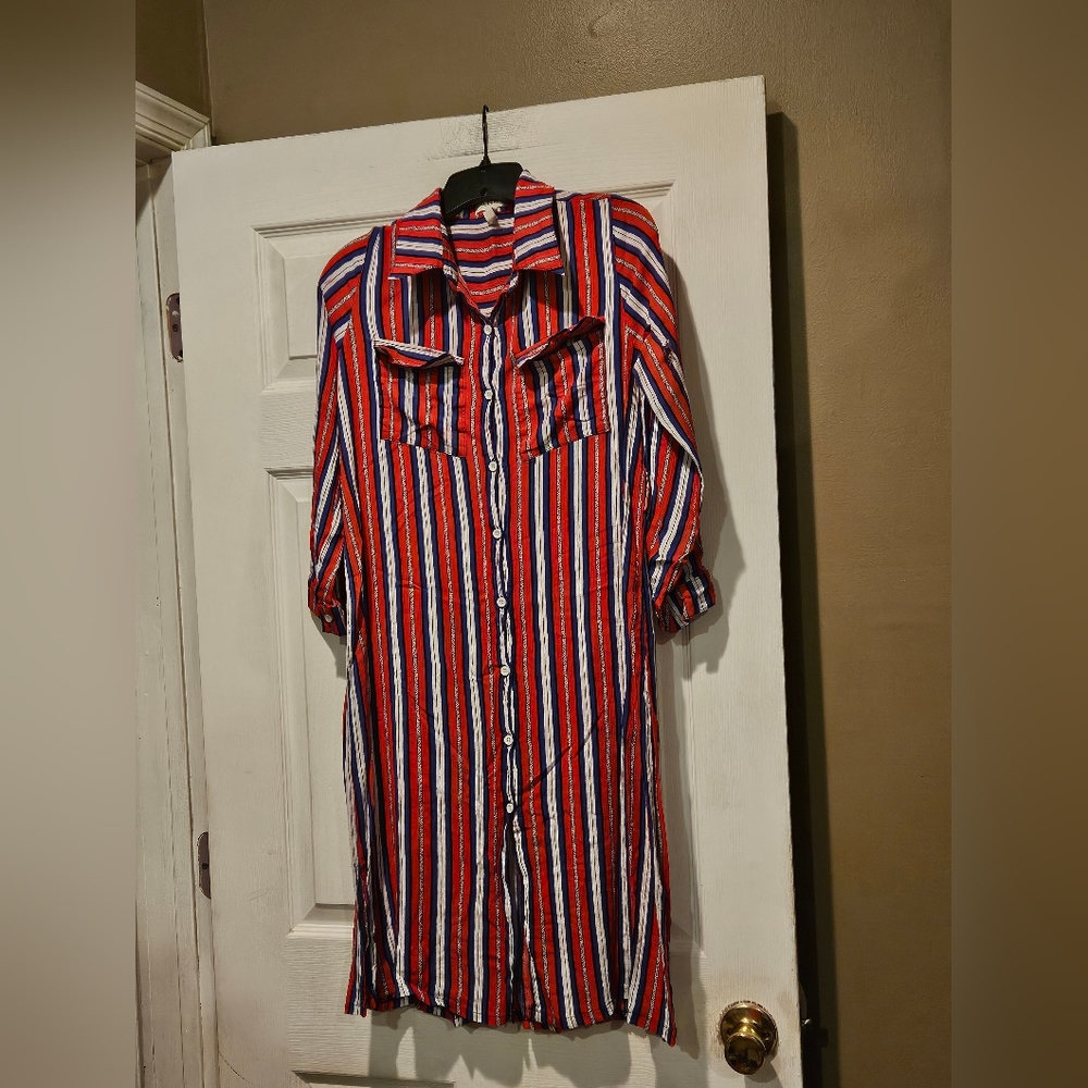 VELZERA SHIRT DRESS